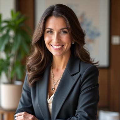 Headshot of Alexia Sterling, Principal Designer at Fibonacci Decor